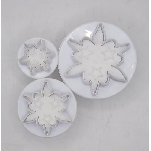 PLUNGER CUTTER 3 STAR FLOWER 3'S PLUNGER CUTTER 3 STAR FLOWER 3'S